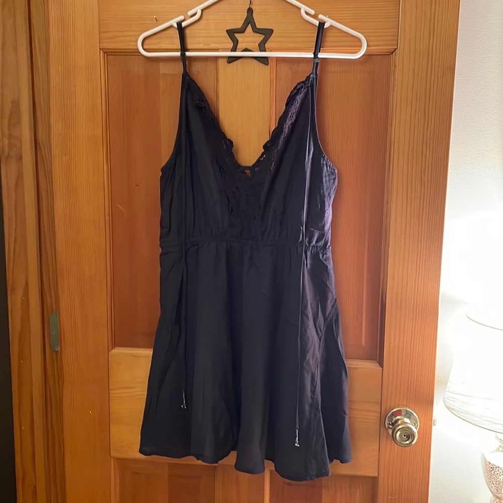 Like new Navy Free People mini dress